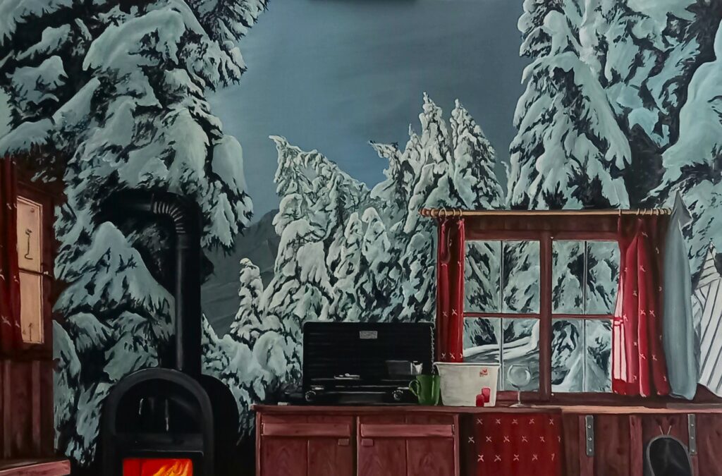 Innen ist Vorne
Acryl/Leinwand
120cmx80cm  2020