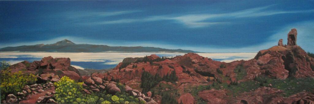 Grand Kanaria - Acryl/Leinwand 60x180cm