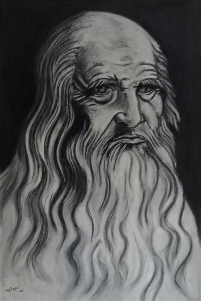 Leonardo da Vinci
Kohle/Kreide
50x70cm