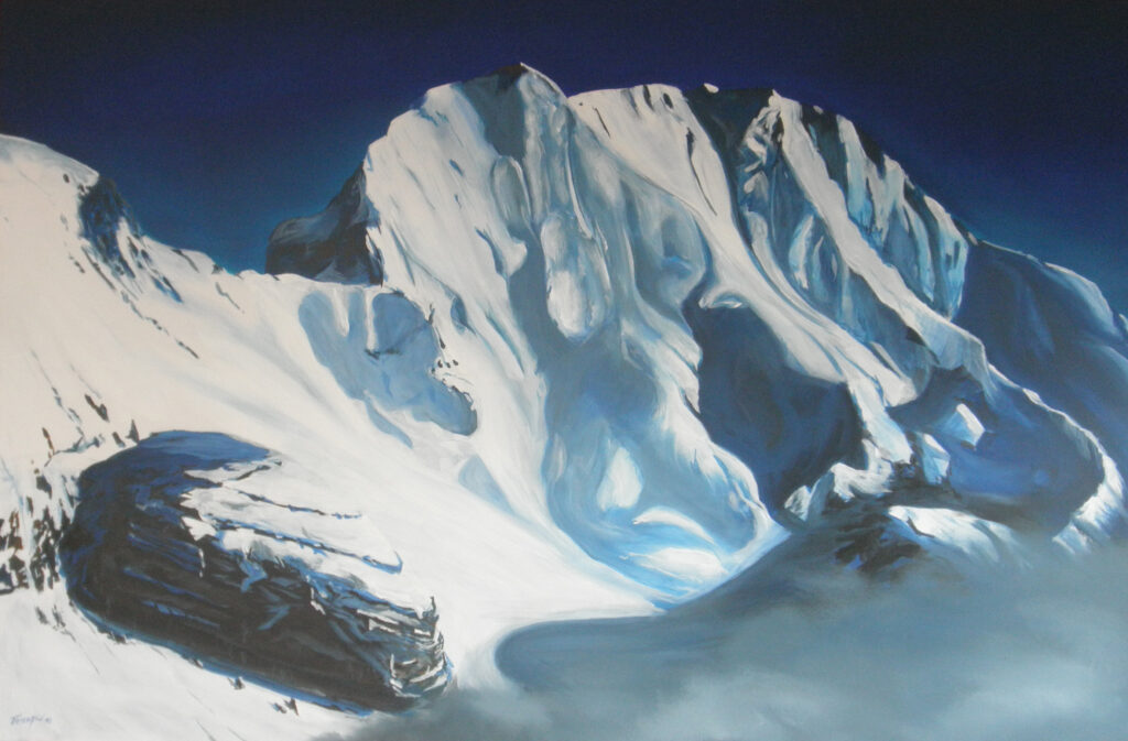 Solstein - Acryl/Leinwand - 80x100cm