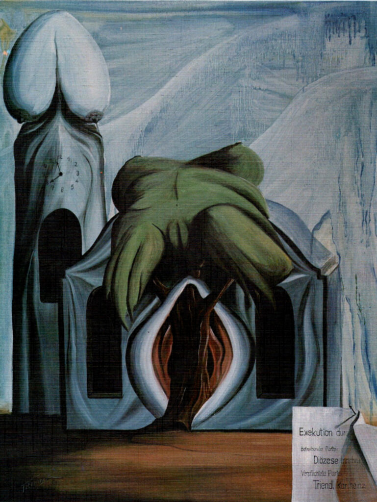 Trauerweide - Öl/Leinwand - 60x80cm